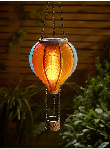 Solar hot air - hot, light