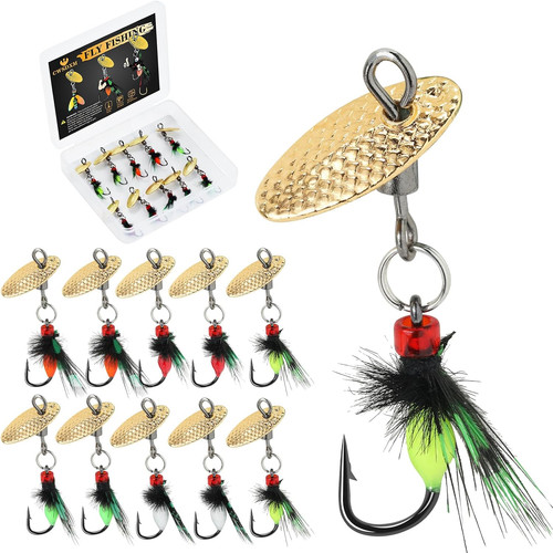 10pc fly fishing flies - fly,
