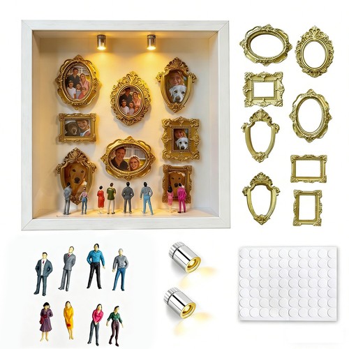 Mini museum silhouette box - silhouette,