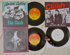 THE CLASH SINGLE X 3 COMPLETE CONTROL LONDON CALLING DEMOS