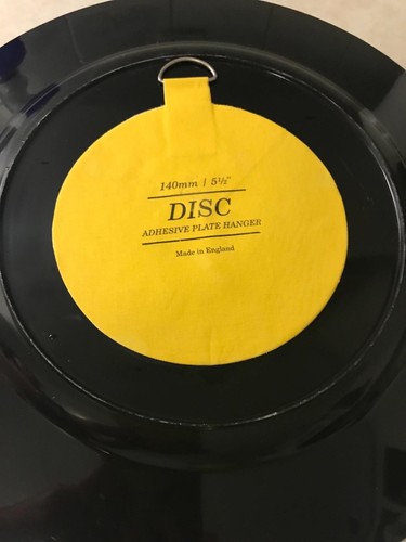Adhesive disc plate - disc,