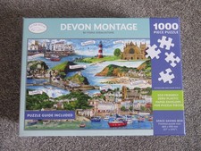 OTTER HOUSE 1000 PIECE JIGSAW PUZZLE DEVON MONTAGE