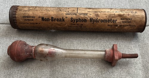 Vintage battery tester - vintage,