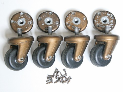 Homa gold castors from - gold,