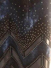 MANON Devore Velvet Fringed