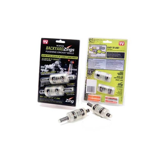 Zings flashing cricket bails - flashing,