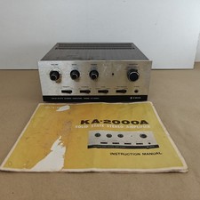 Trio KA-2000A Solid State Stereo Amplifier WORKING *PLEASE READ*