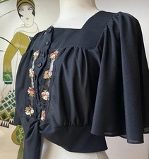 VINTAGE 1970s CROPPED TOP TIE