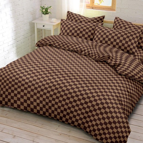 Gingham check duvet - duvet, cover