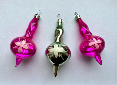 Set glass baubles - set, of