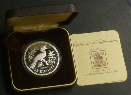 Malaysia 925 silver proof 25 - .925,