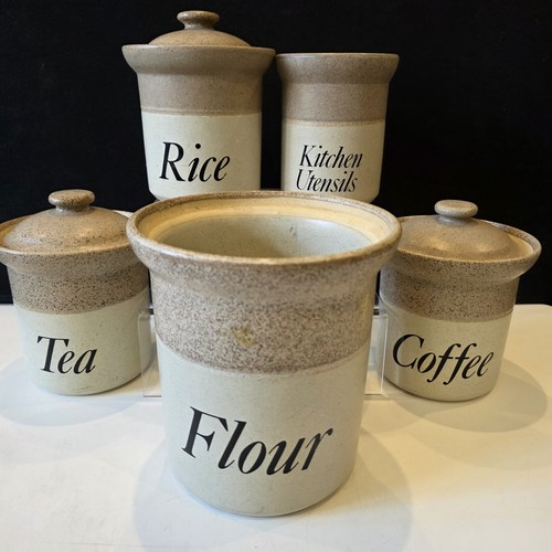 Tremar pottery stoneware flour - pottery,