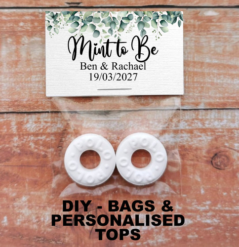 Diy mint bags - x, &