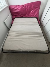 Pink Sofa Bed – Good Condition – Clean, Pet & Smoke Free