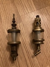 Vintage Brass Stationary Engine Drip Feed Oiler