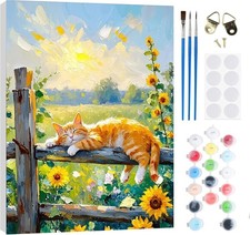 Landscape Paint by Numbers Kit
