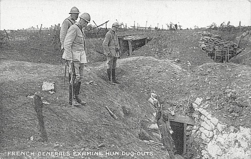 Postcard military wwi - military,