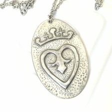 Vintage Scottish Heart Pendant