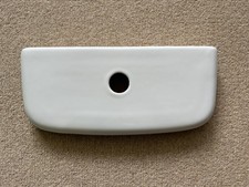 White WC toilet cistern lid