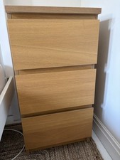 Ikea Malm Chest Of 3 Drawers