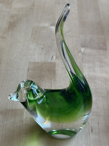 Murano style sommerso green - murano,