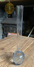 60’s/70’s Vintage Bud Bubble Glass Vase    