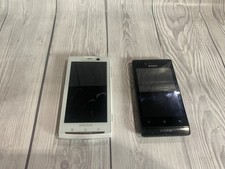Pair of Sony Xperia Mobile Phones Android Smart Phone Untested