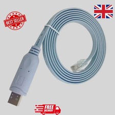 Blue 1.8M USB TO RJ45 Serial