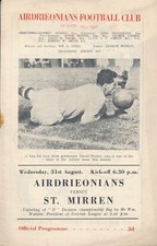 Airdrie v St Mirren (Scottish