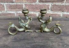Antique pair griffin - 5”,