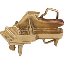 Brass Baby Grand Piano Player