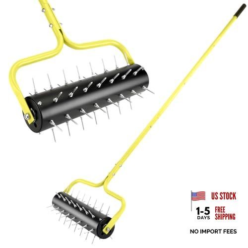 Rolling lawn aerator - rolling,