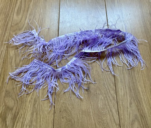 Ostrich feather boa - , trim
