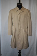 Vintage Melka Sweden beige rain coat size medium classic mod revival
