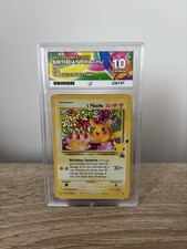 Pokémon TCG Birthday Pikachu Celebrations ACE 10 - Ace Label PERFECT SUBGRADES