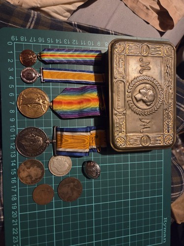 Ww1 christmas tin - tin, of