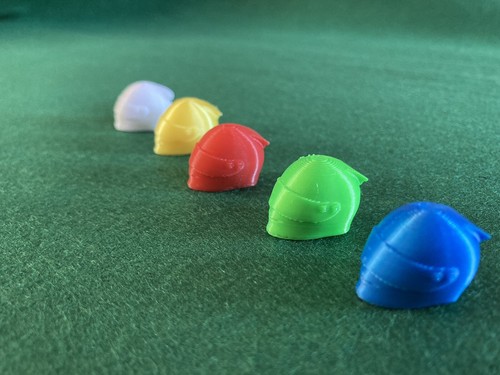 Micro helmet game board - helmet,