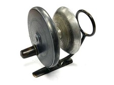 MALLOCH 'G Little' 3.75" Vintage Alloy & Brass Side Caster Reel