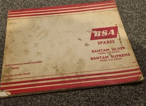 Bsa bantam d10 silver - bantam,