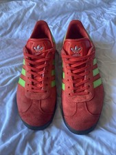 Watermelon Adidas Gazelle Trainers Size 8 Great Conditions See Pictures . 