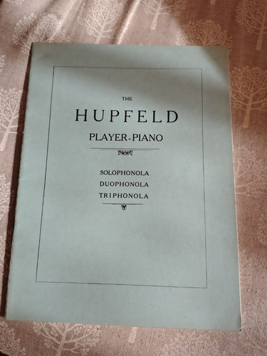 The hupfeld player - hupfeld, player-piano