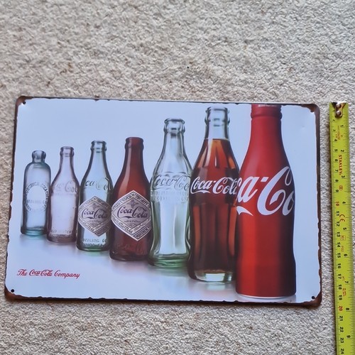 Coca cola metal - coca-cola, drinks