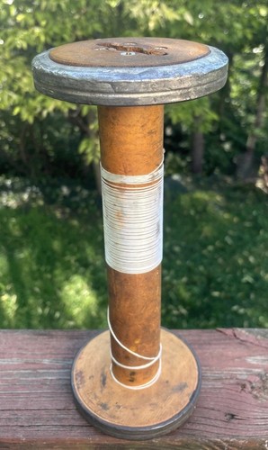 Vtg canadian spool bobbin - &,