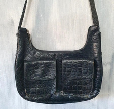 Vintage Leather Handbag Faux