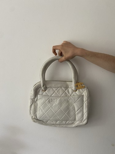 Vintage white chanel - chanel, handbag