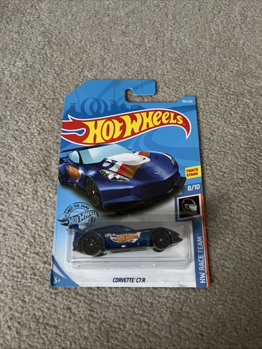 Hot wheels track star corvette - hot,