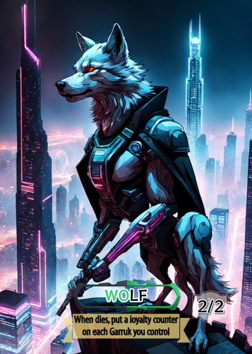 Wolf tokens cyberpunk for - 2, x