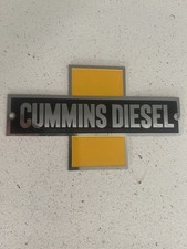 Cummins diesel  Cross truck badge vintage