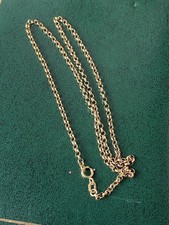 9ct Gold Rolo / Belcher Link