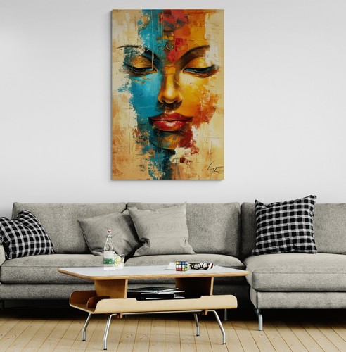 Buddha canvas picture print - picture,